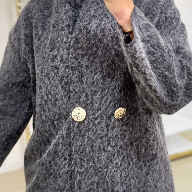 Veste bouton fantaisie