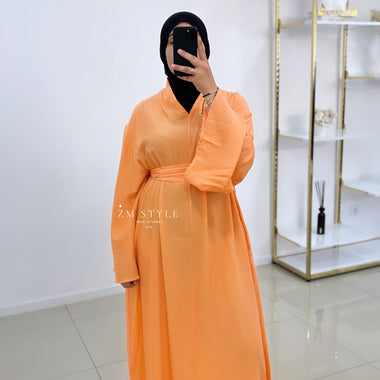 Robe avec ceinture