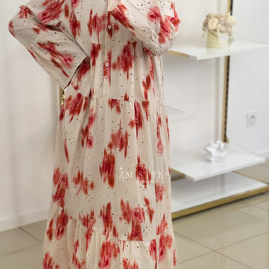 Robe broderie anglaise