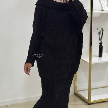 Ensemble jupe tricot