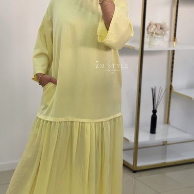 Robe tendance avec poches