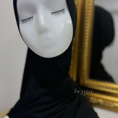 Hijab jersey enfilable