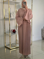 Robe plissée