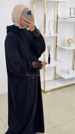 Tenue de Prière Soie de Médine & Dentelle