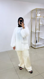 Blouse en organza
