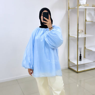 Blouse en organza