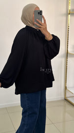 Blouse fluide boutonnée