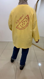 T-shirt manches longues pastèque