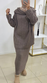 Ensemble jupe tricot