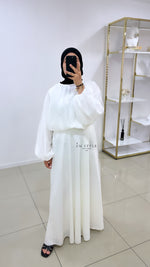Jupe maxi satinée