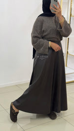 Jupe simili cuir