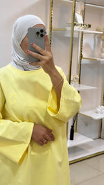 T-shirt manche longue citron