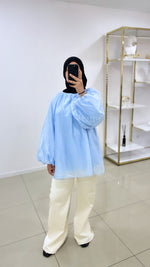 Blouse en organza