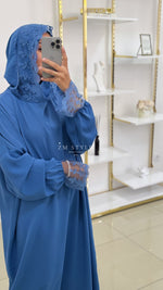 Tenue de Prière Soie de Médine & Dentelle