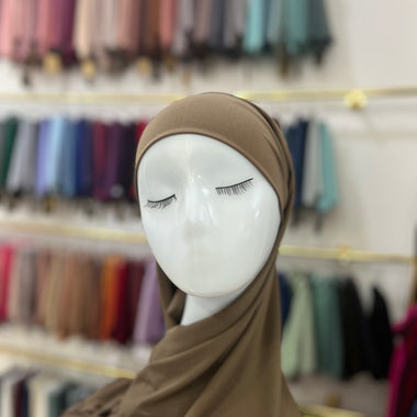 Hijab Jersey Premium Enfilable à Nouer