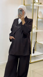 Ensemble blazer oversize