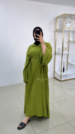 Robe avec ceinture