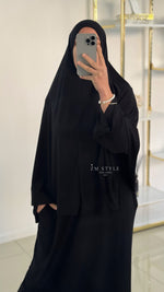 Ensemble khimar jersey premium