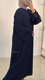 Abaya manches en dentelle