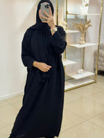 Abaya voile intégré