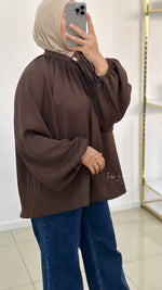 Blouse fluide boutonnée