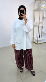 Pantalon à pois