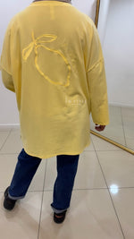 T-shirt manche longue citron