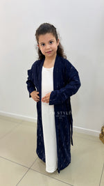 Ensemble Kimono Fille avec Sous-robe Blanche