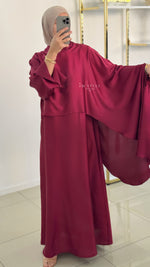 Robe satiné 2 pièces