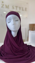 Hijab Jersey Premium à Nouer