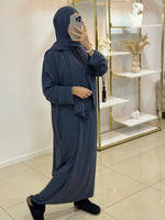 Abaya voile intégré