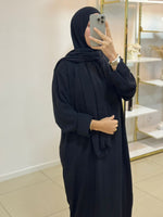 Abaya voile intégré