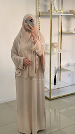 Ensemble khimar jersey premium