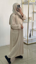 Abaya voile intégré