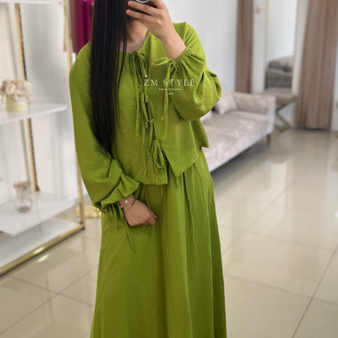 Ensemble jupe avec blouse