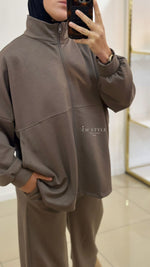 Ensemble pantalon avec fermeture