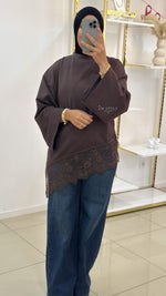 Blouse à dentelle