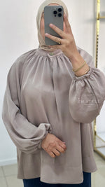 Blouse fluide boutonnée