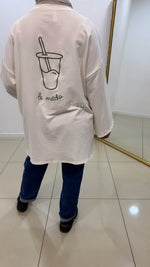 T-shirt manche longue matcha