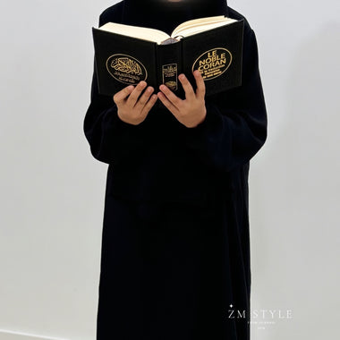 Abaya voile intégré enfant