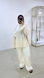 Blouse à volants