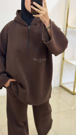 Ensemble sportwear à capuche