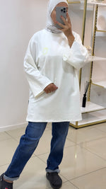 T-shirt manche longue citron