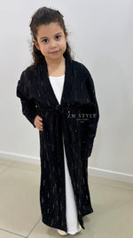 Ensemble Kimono Fille avec Sous-robe Blanche