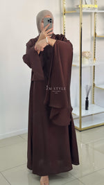 Robe satiné 2 pièces