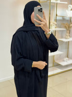 Abaya voile intégré