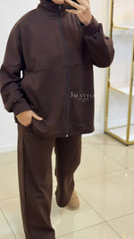 Ensemble pantalon avec fermeture