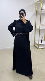 Ensemble jupe avec ceinture