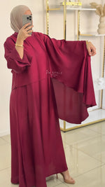 Robe satiné 2 pièces