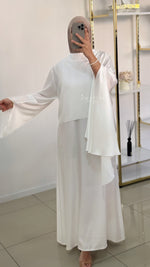 Robe satiné 2 pièces